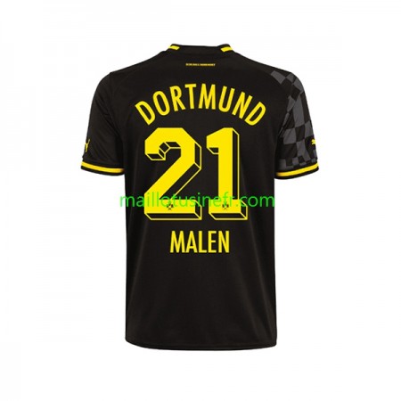 Maillot de Foot Borussia Dortmund Donyell Malen 21 Extérieur 2022-23 Maillot de Foot Borussia Dortmund Donyell Malen 21 Extérieur 2022-23